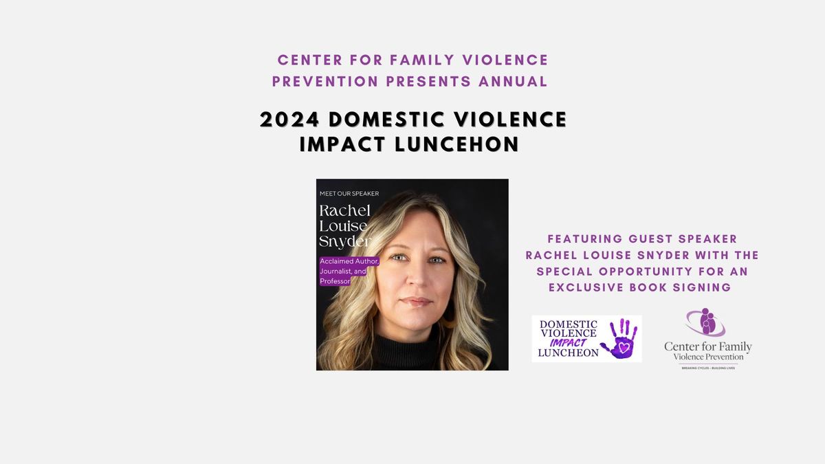 2024 Domestic Violence Impact Luncheon