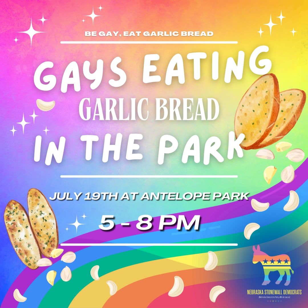 Gays Eating Garlic Bread in the Park