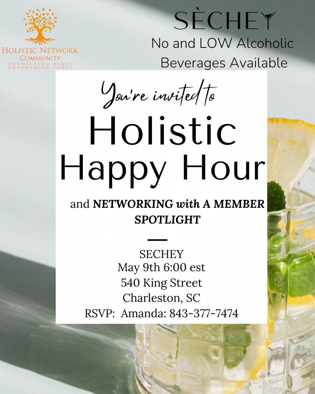 Holistic Happy Hour - Meet and Greet