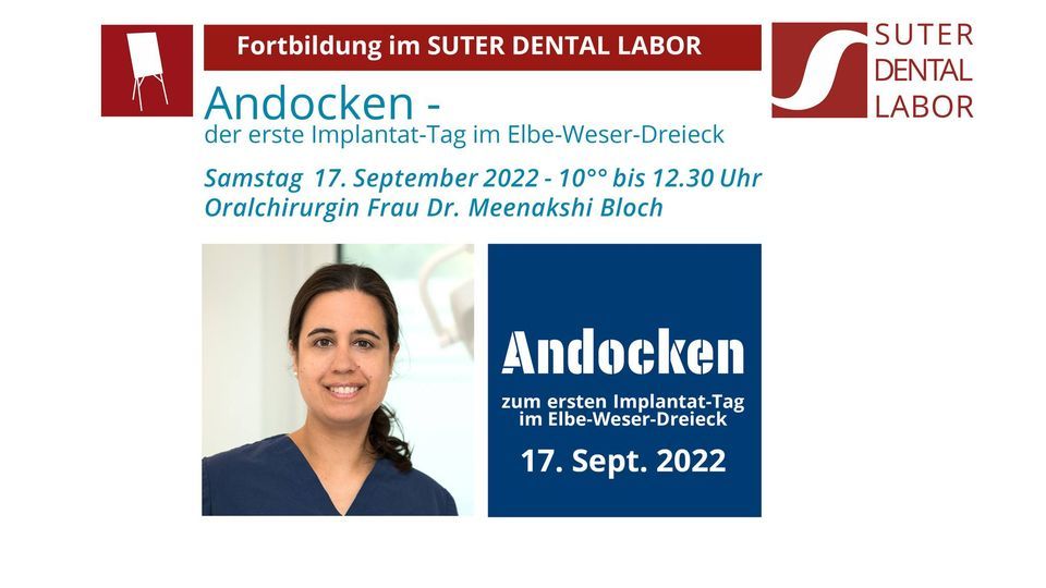Andocken zum ersten Implantat-Tag im Elbe Weser Dreieck 17. Sept.2022