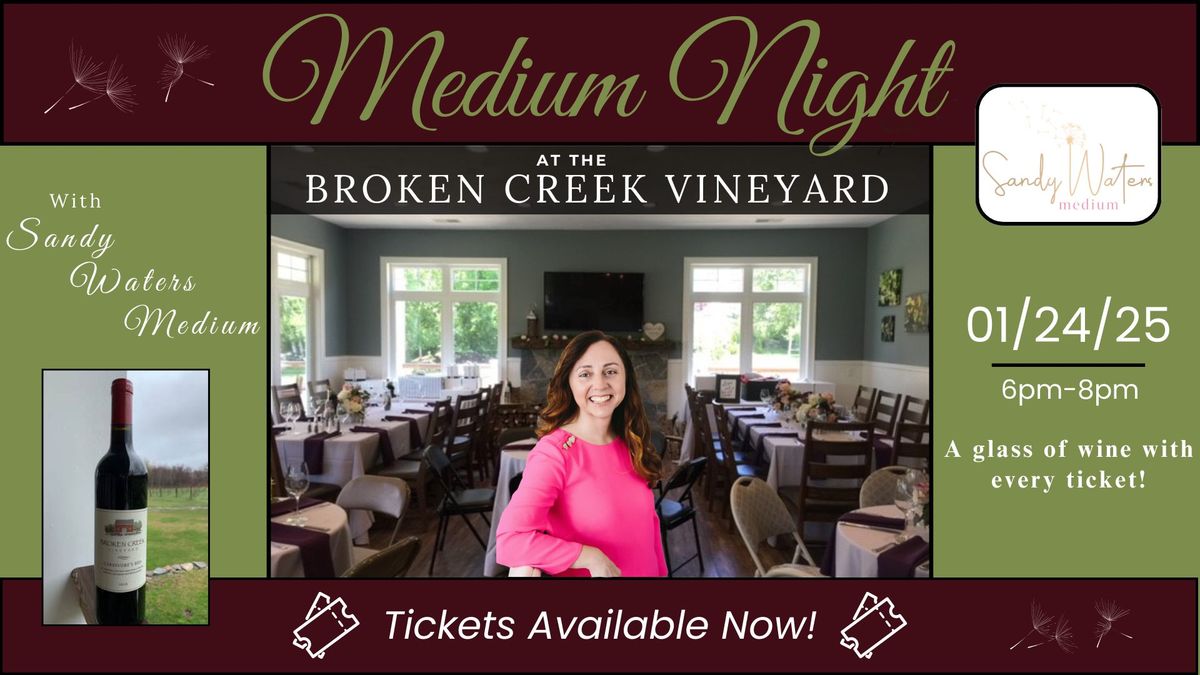 Medium Night at Broken Creek Vineyard