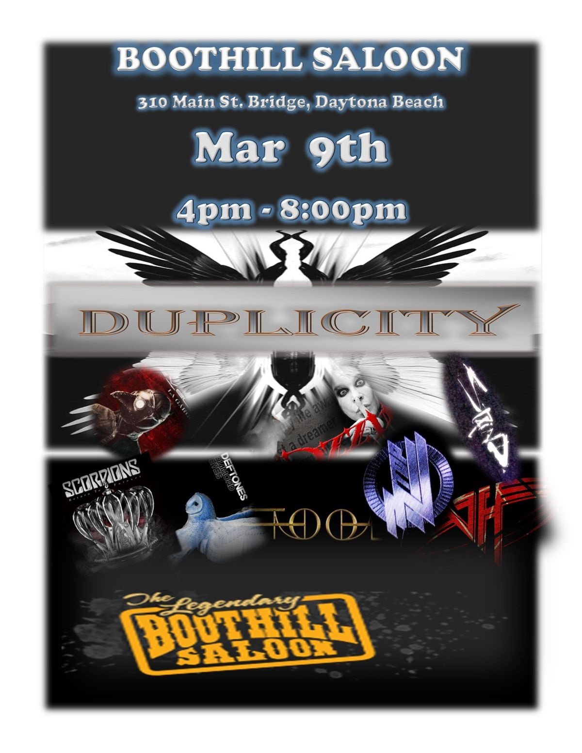 DUPLICITY LIVE BOOTHILL SALOON DAYTONA BEACH BIKE WEEK 2025