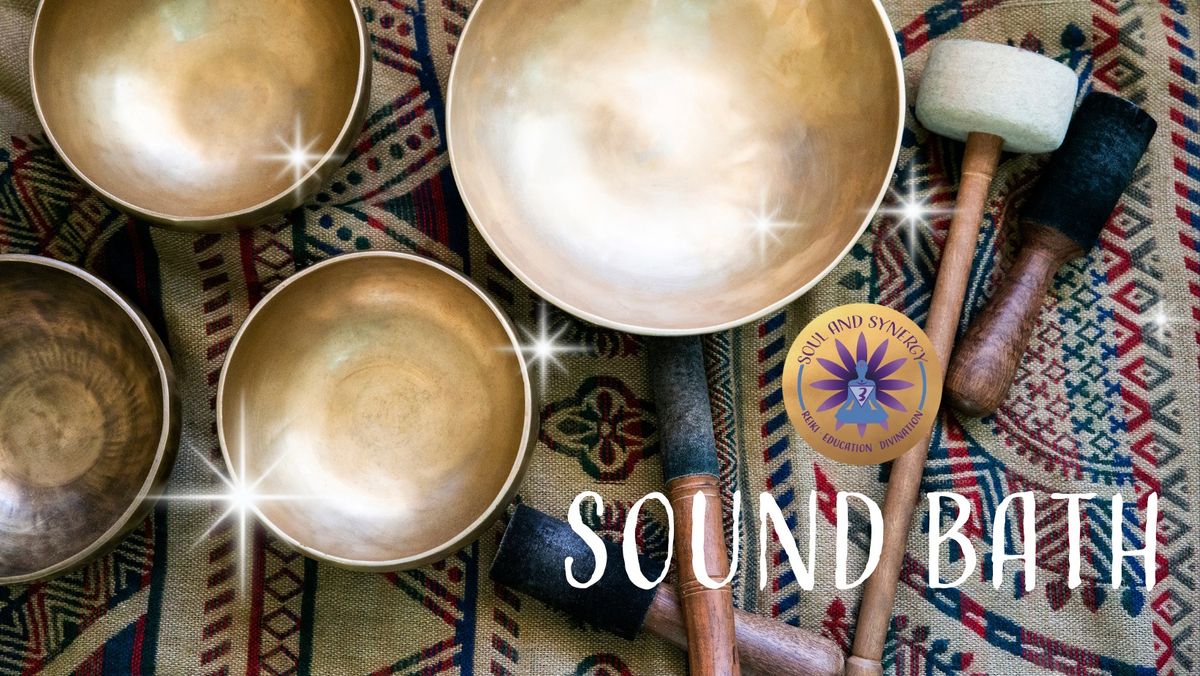 A SOUND BATH AT SOUL AND SYNERGY
