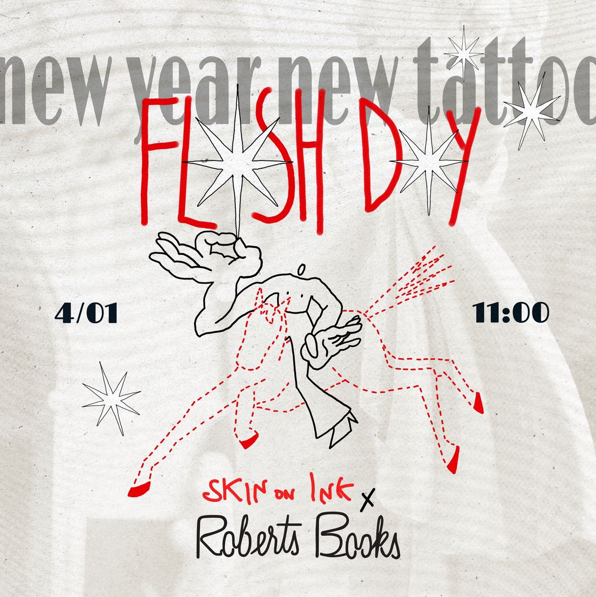 New Year, New Tattoo \/\/ skin on ink \u201cFlash Day\u201d