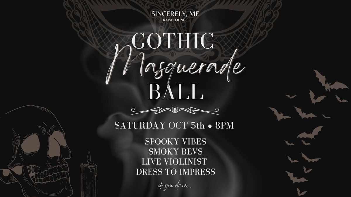 Gothic Masquerade Ball \u2728\ud83d\udd78\ufe0f 