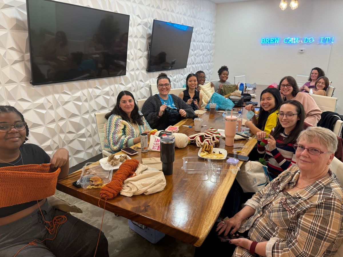 Crochet and Chat at Raining Berries (South Tampa)