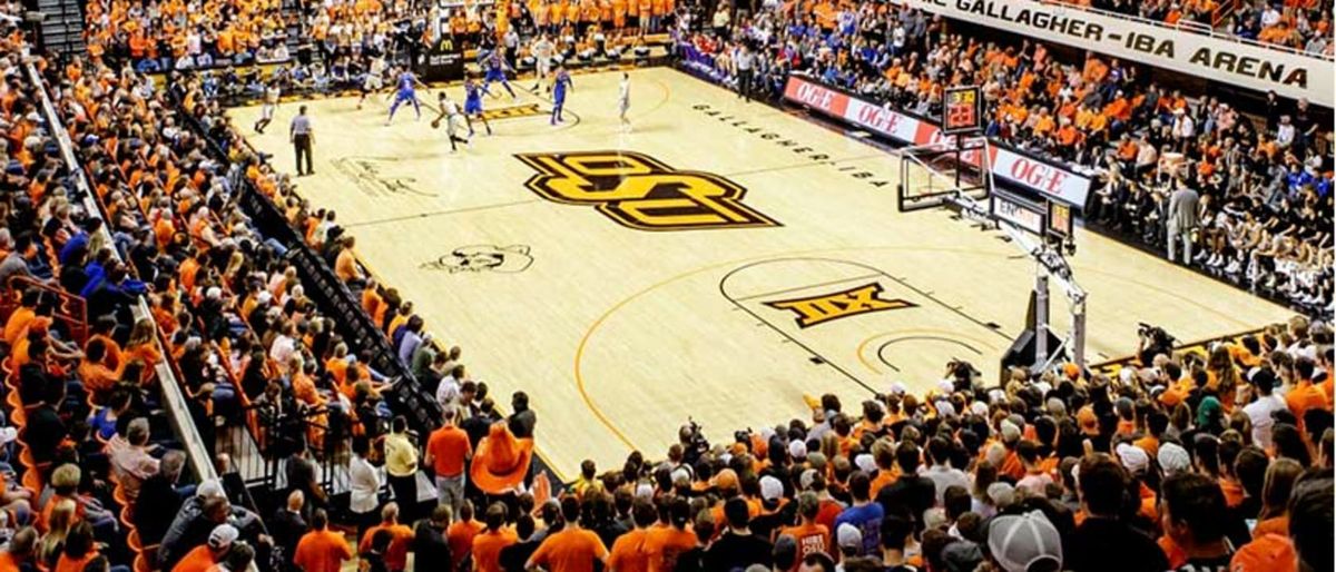 Texas Tech Red Raiders at Oklahoma State Cowboys Mens Basketball at Gallagher Iba Arena