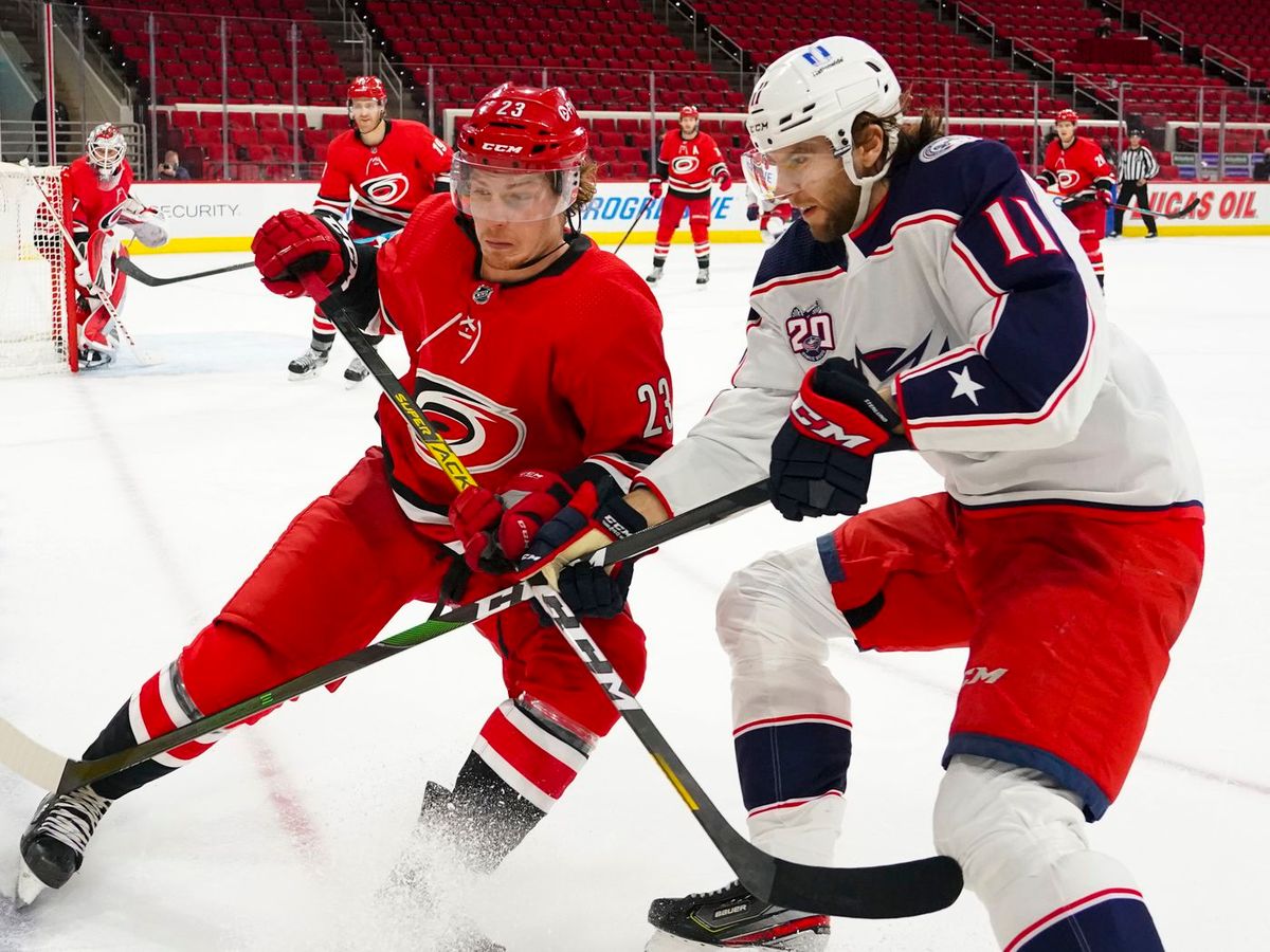 Columbus Blue Jackets at Carolina Hurricanes