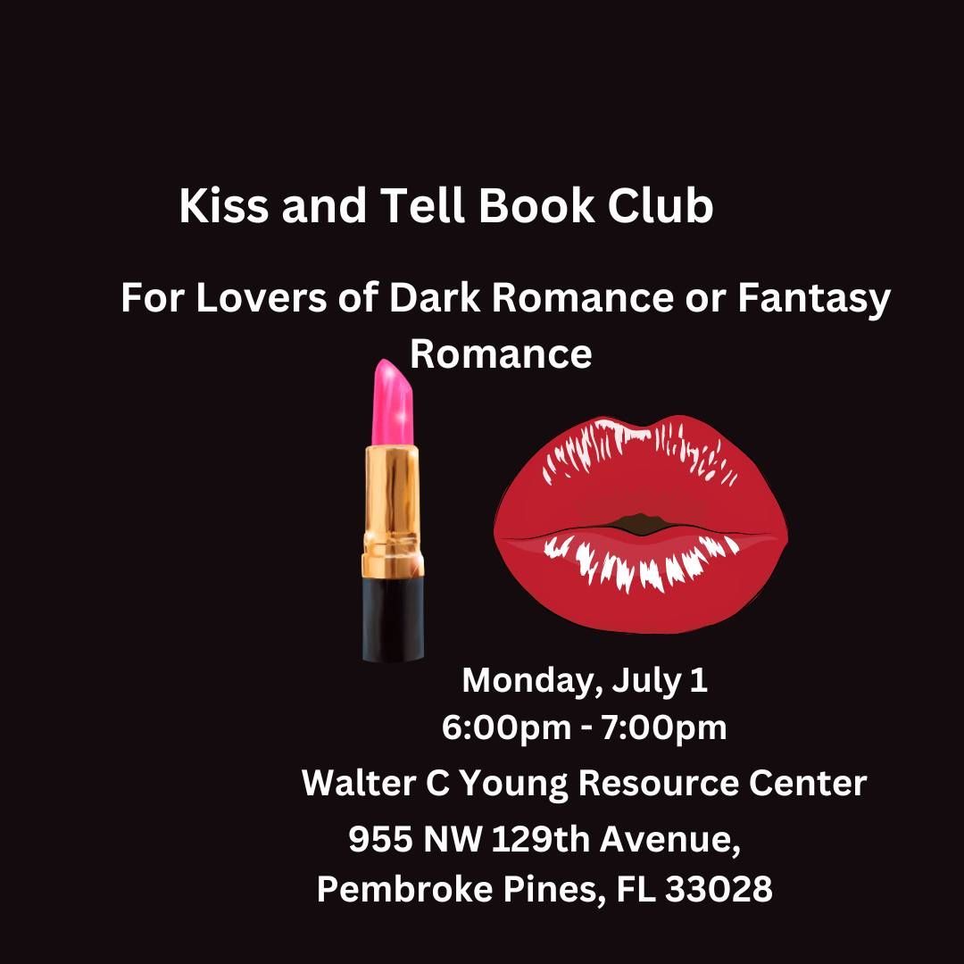 Kiss and tell book club