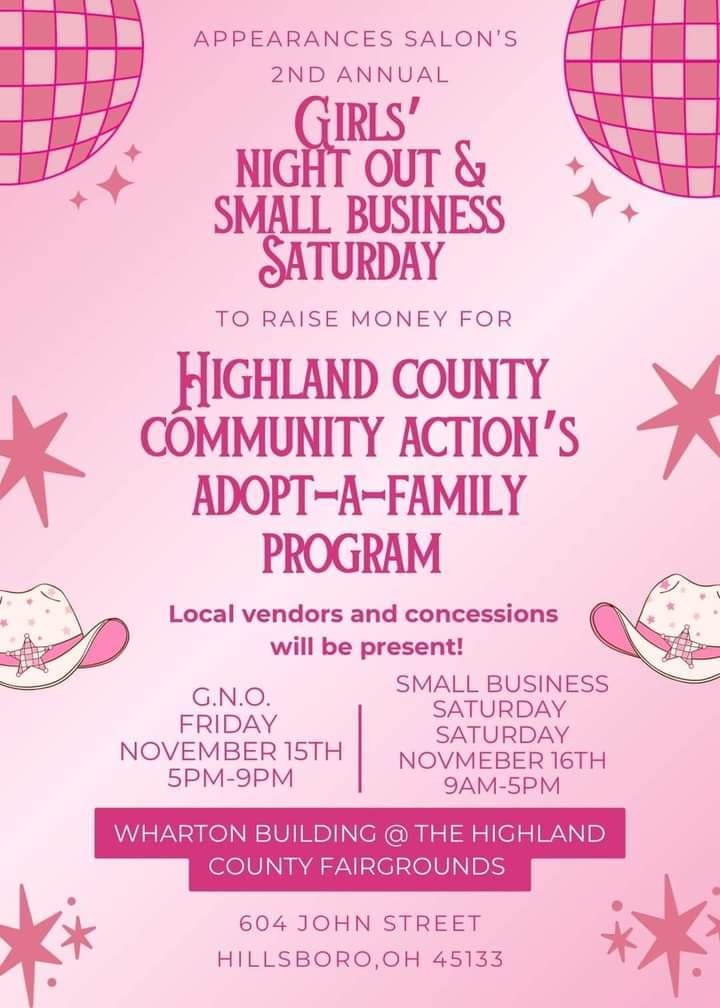 Girls Night Out & Small Business Saturday