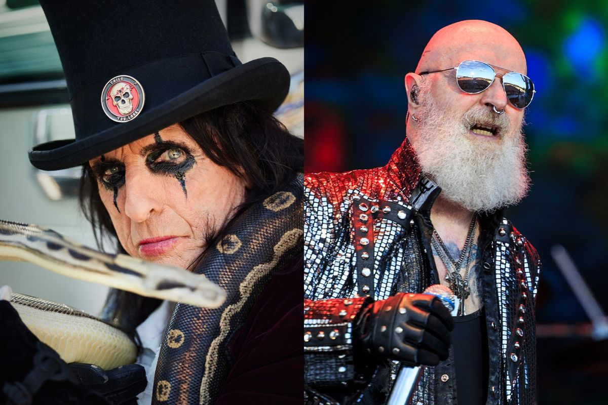 Judas Priest and Alice Cooper