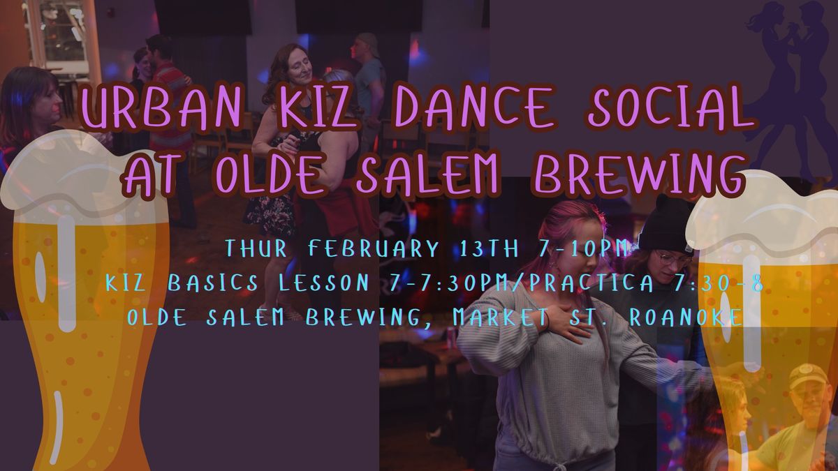 Urban Kiz Dance Social at Olde Salem Brewing - Downtown