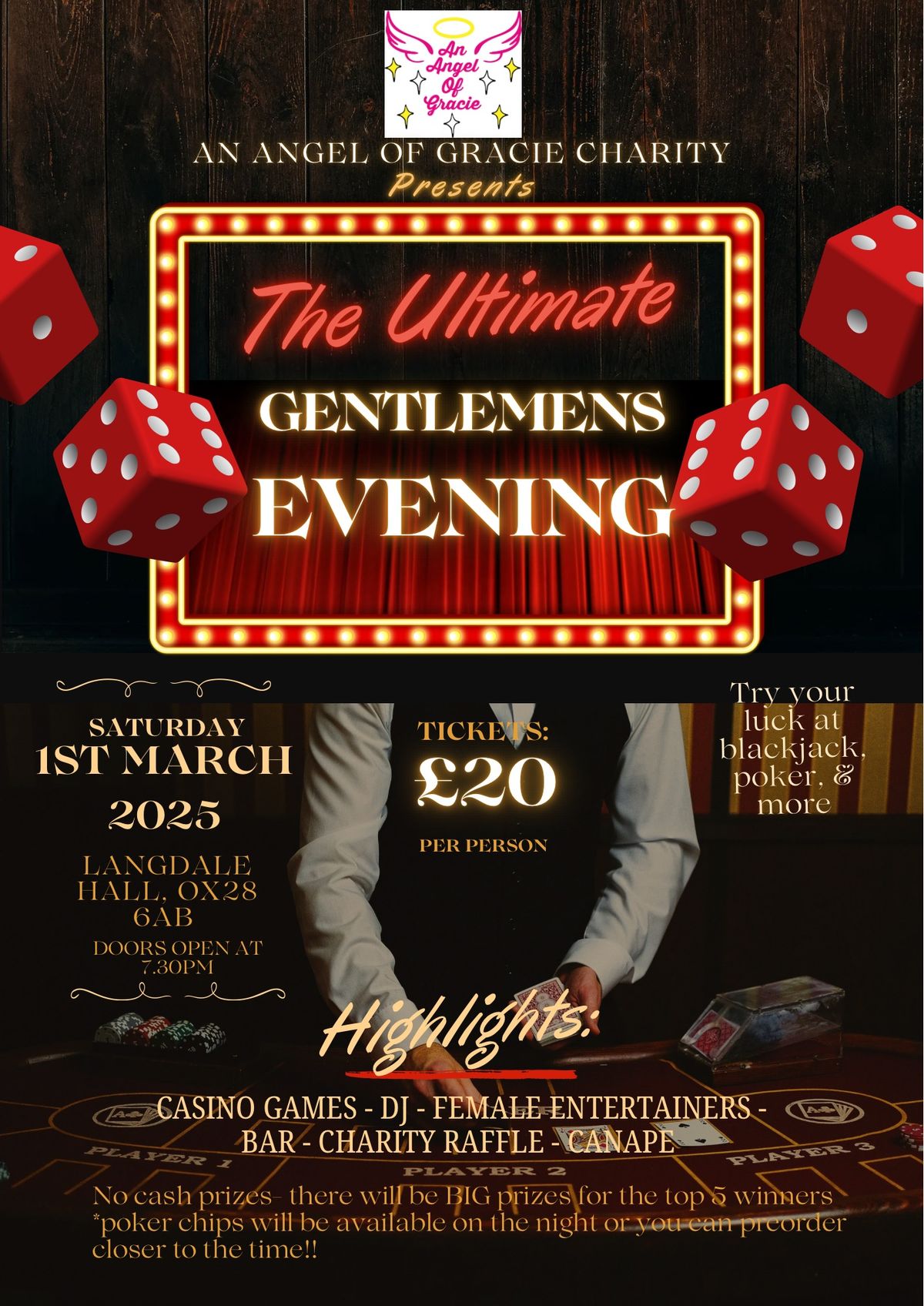 The ultimate Gentlemen\u2019s evening 