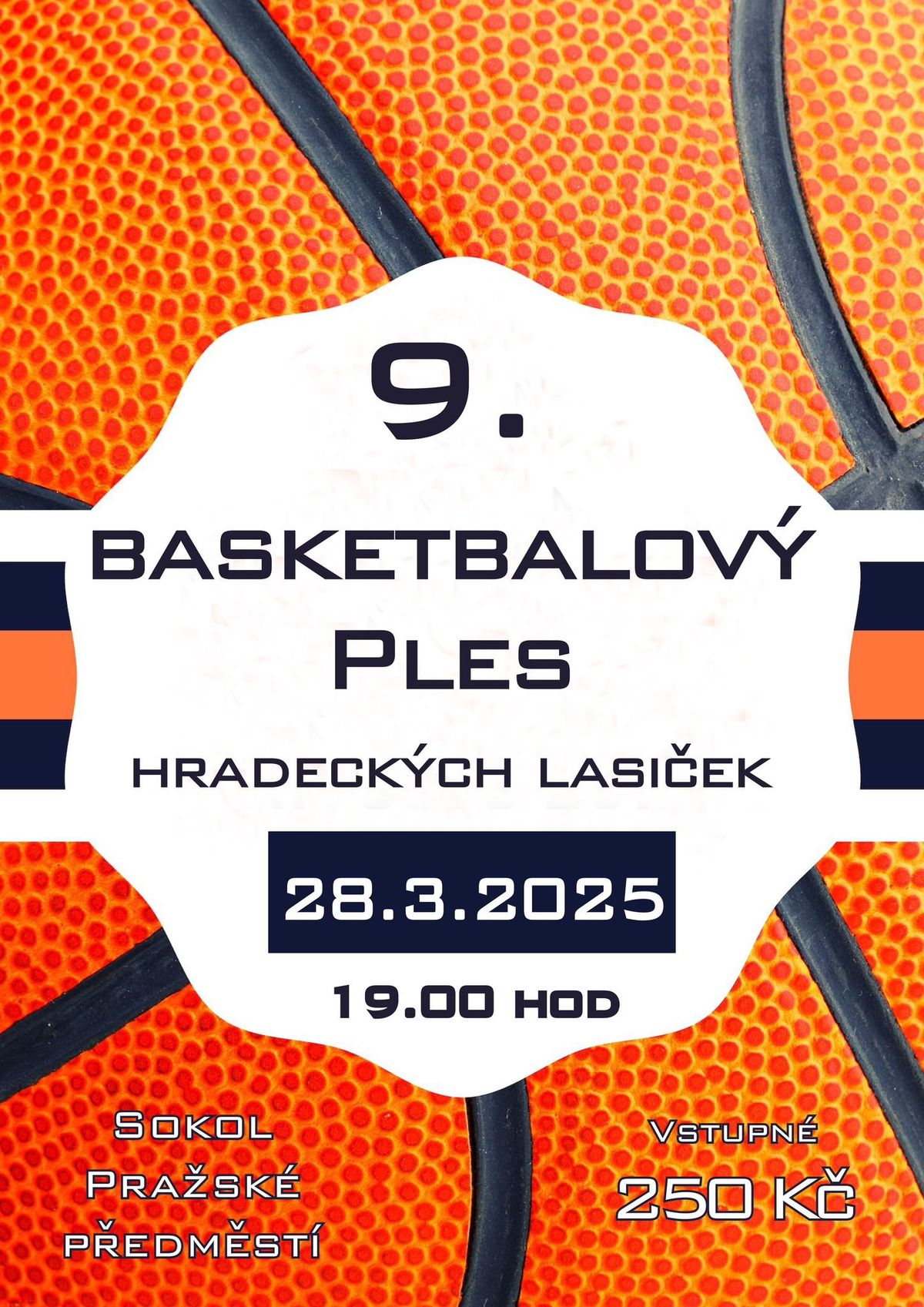 9.basketbalov\u00fd ples Hradeck\u00fdch lasi\u010dek