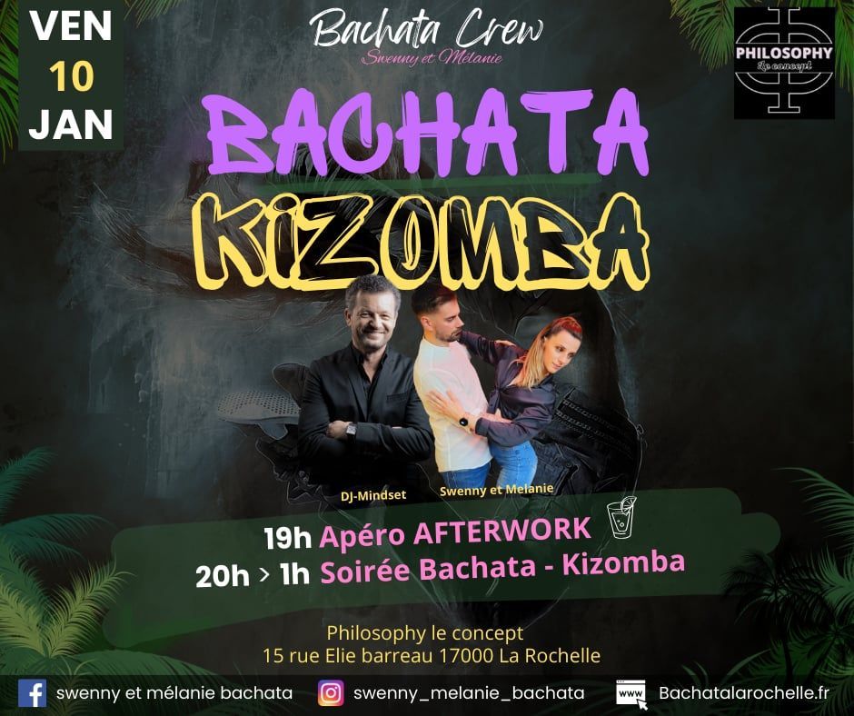 Soir\u00e9e Bachata\/ Kizomba Swenny et M\u00e9lanie