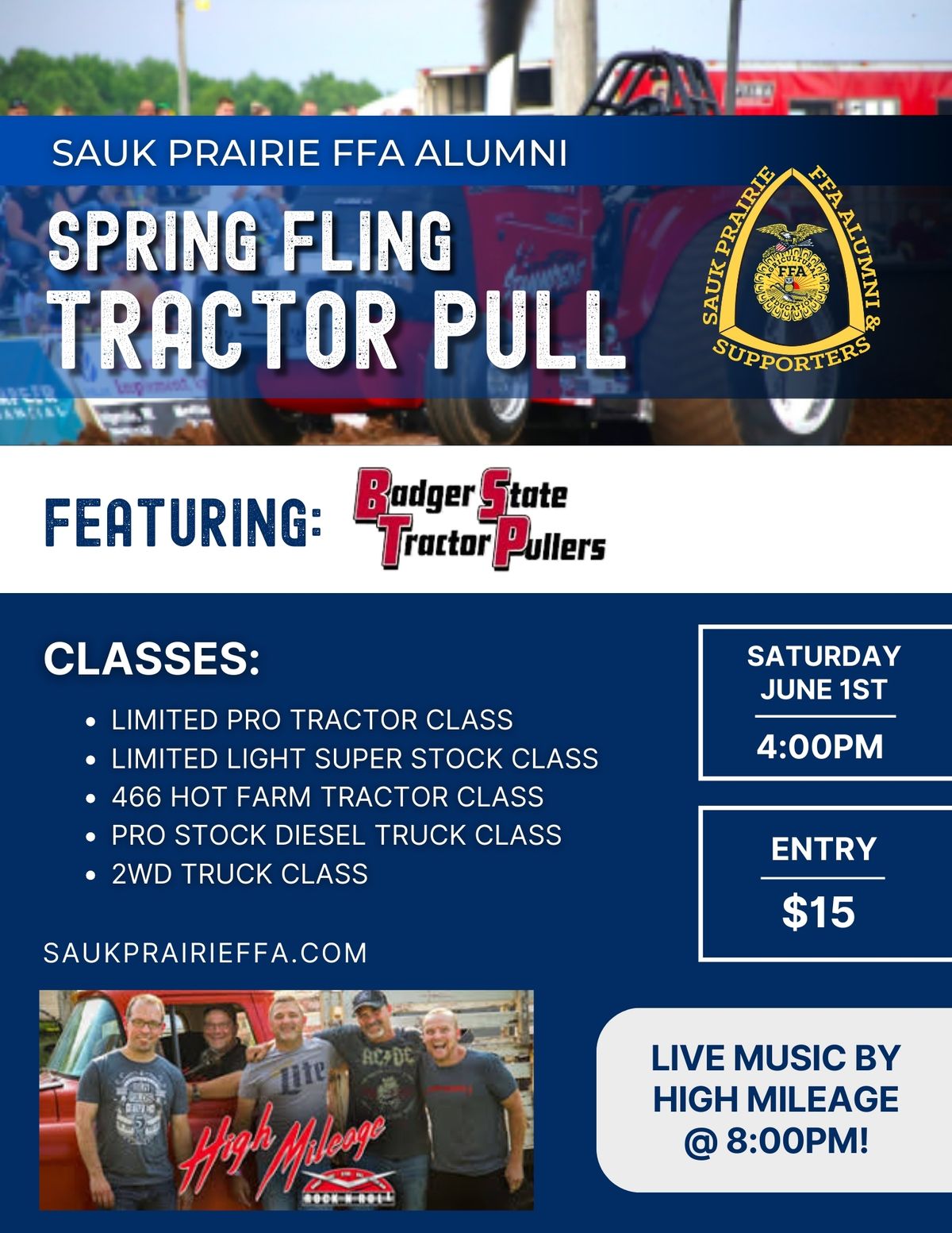 Spring Fling Tractor Pull
