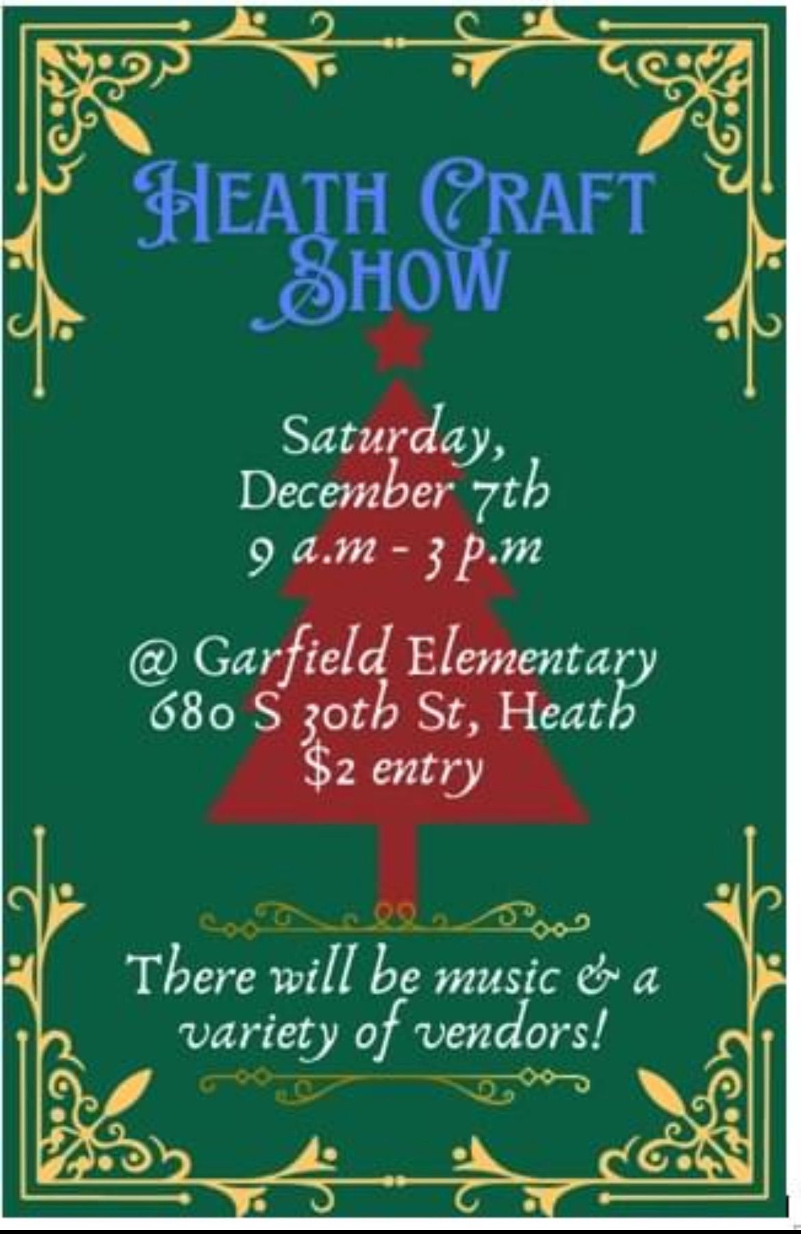 Garfield\u2019s 2nd Annual Craft Show