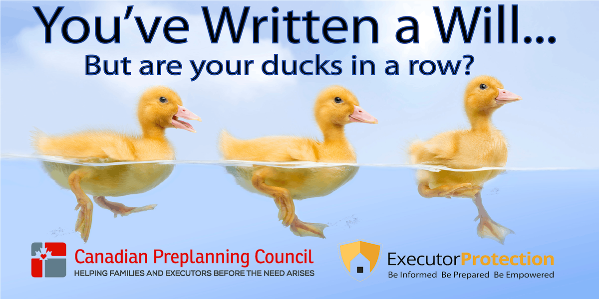 OSHAWA  - Complimentary Executor Preparation & Protection Workshop