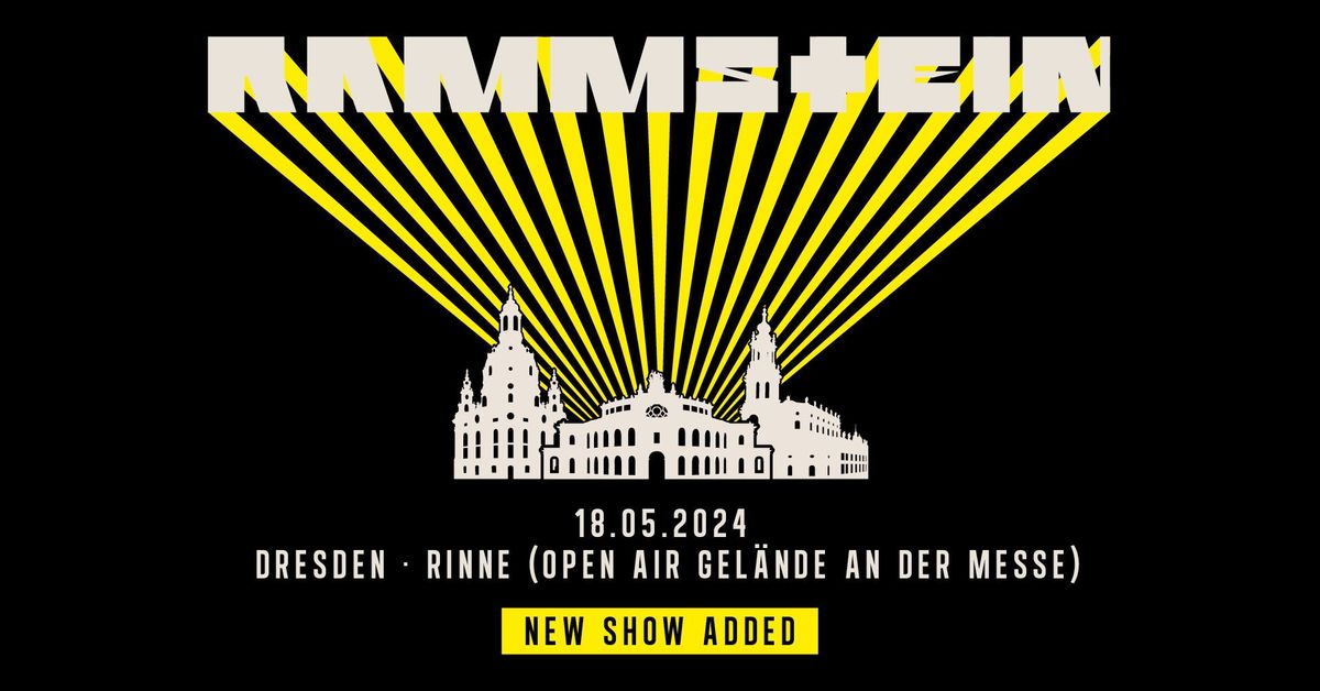 Concert in Dresden (DE), Rinne (Open Air Gel\u00e4nde an der Messe)