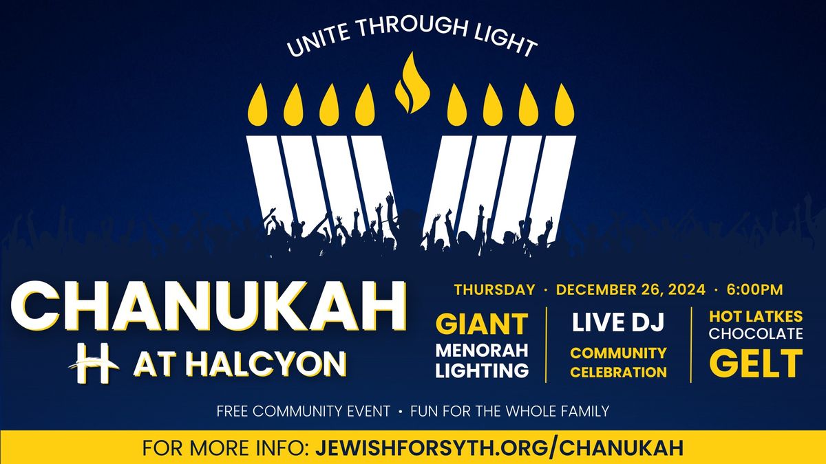 Chanukah at Halcyon