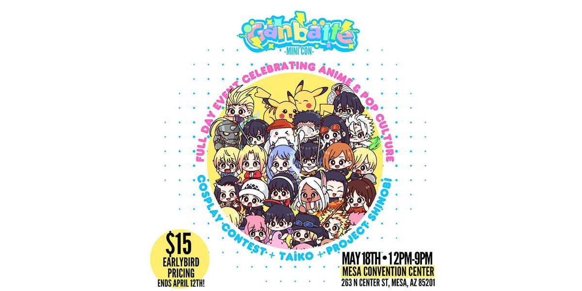 Ganbatte Mini Con - 1-Day Anime Convention