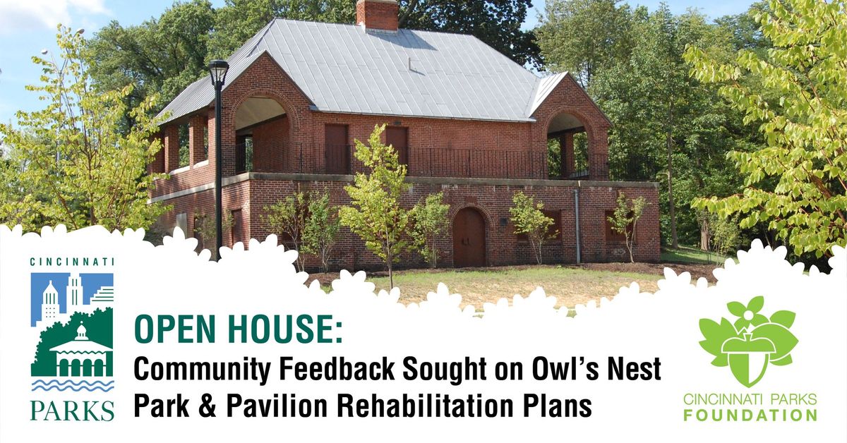 Owl's Nest Park and Pavilion Community Engagement Session