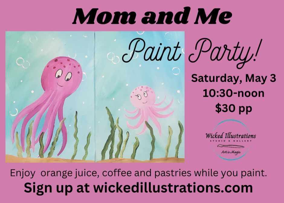 Mom and Me Paint Party