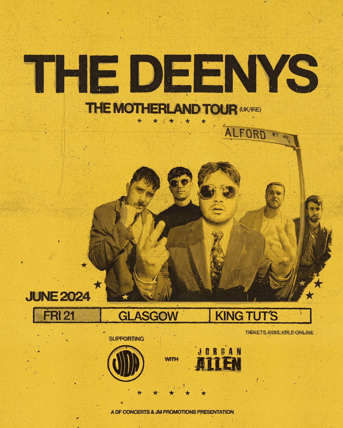 The Deenys - The Motherland Tour - GLASGOW