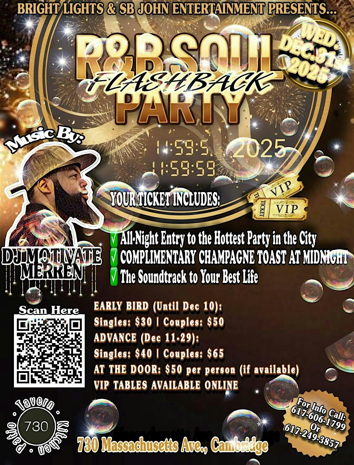 New Years Eve R&B FLASHBACK Party