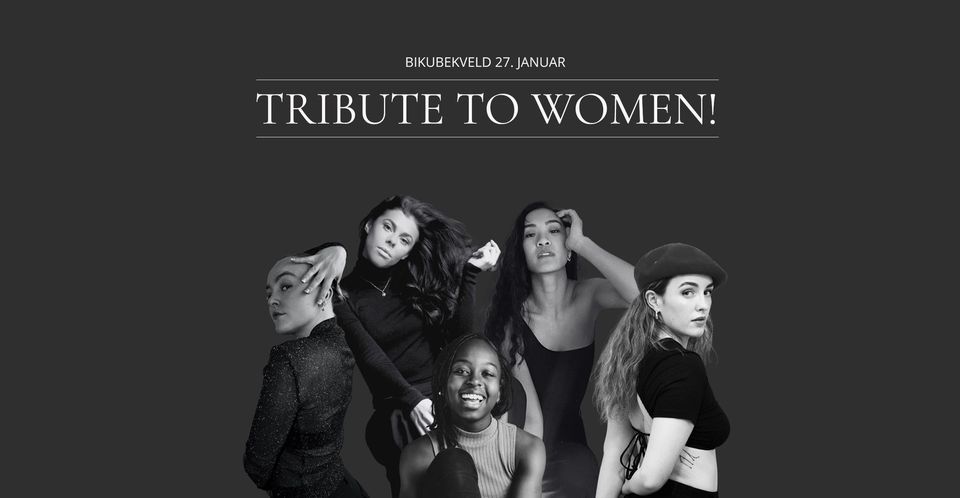 Bikubekveld: Tribute to women!