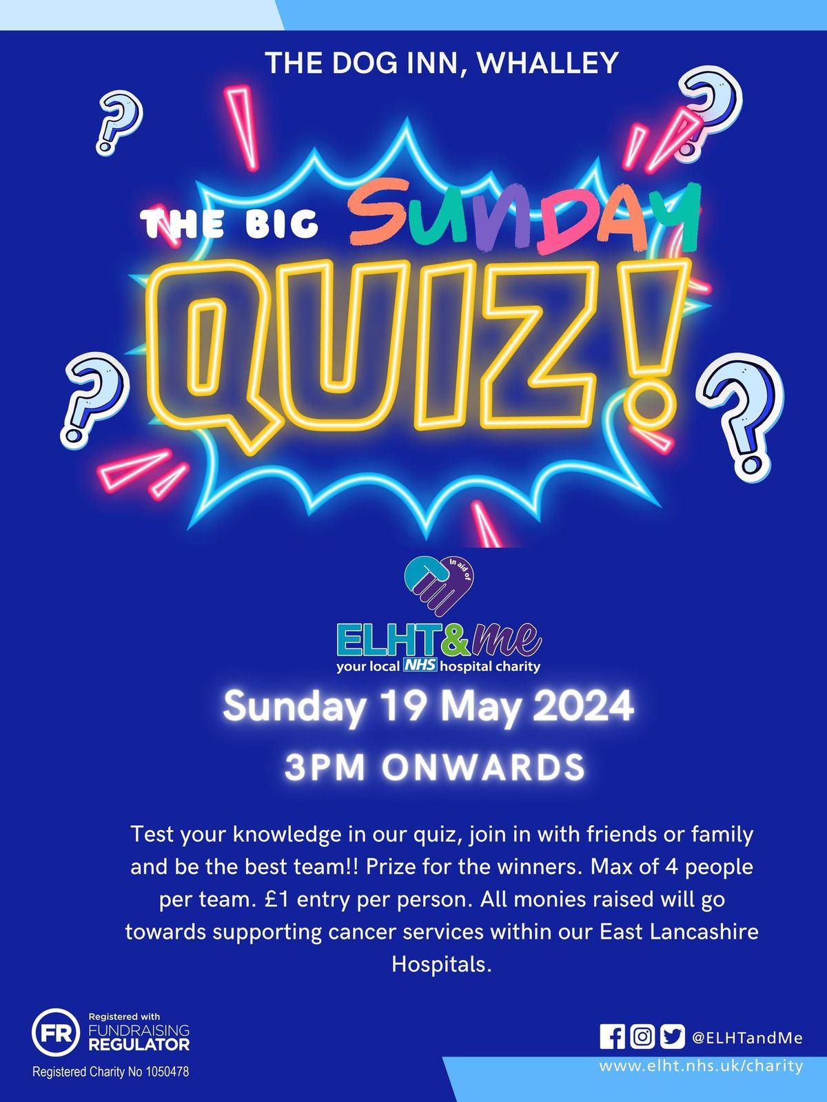 The big Sunday quiz at The Dog Inn, Whalley