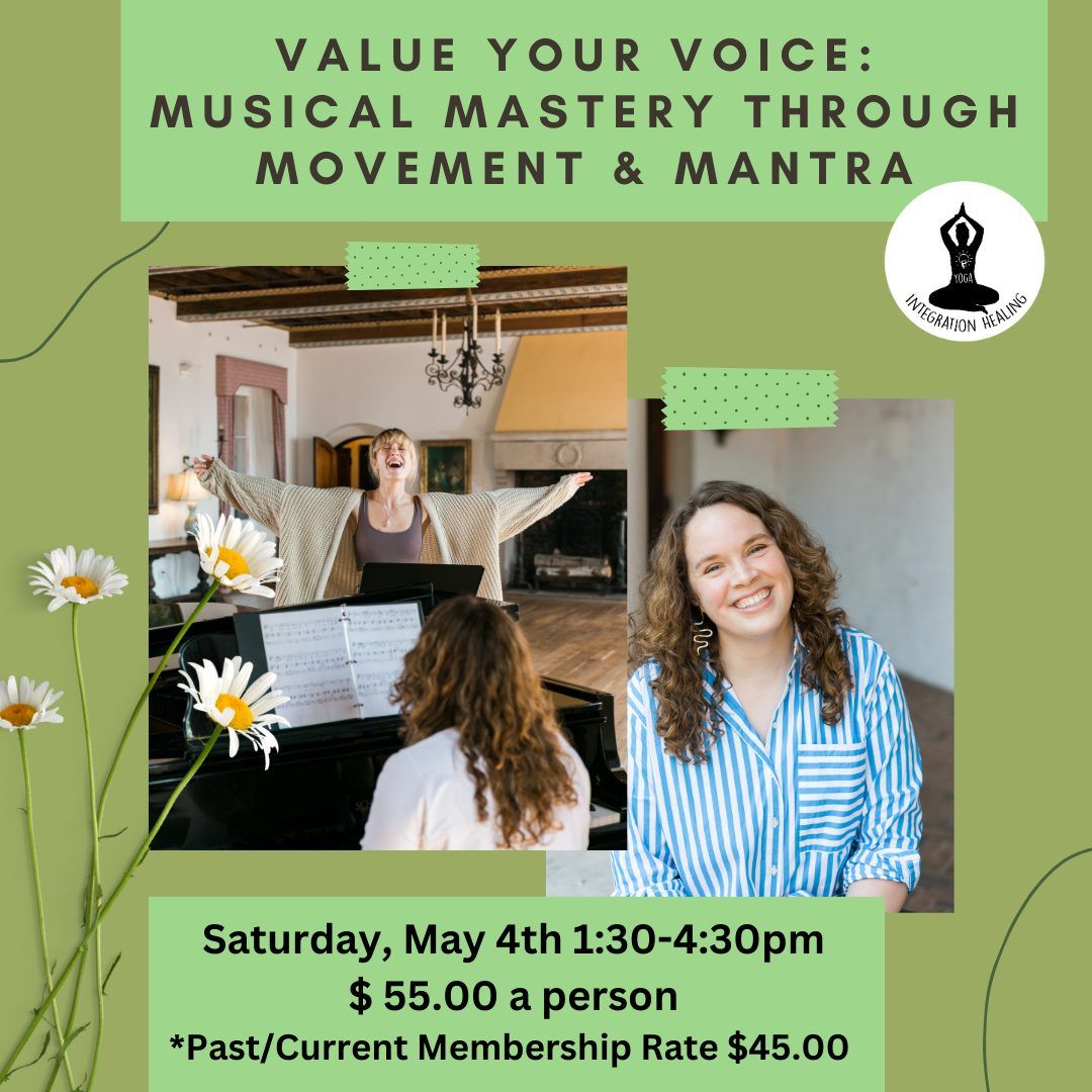 Value Your Voice- Yoga and Mantra Workshop
