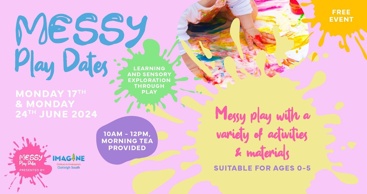 FREE Messy Play Dates Oakleigh South