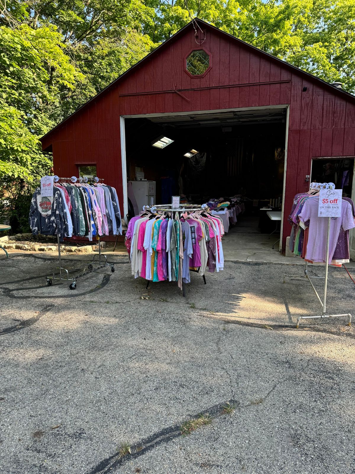 Redeemed Designs $10 T-Shirt barn sale 