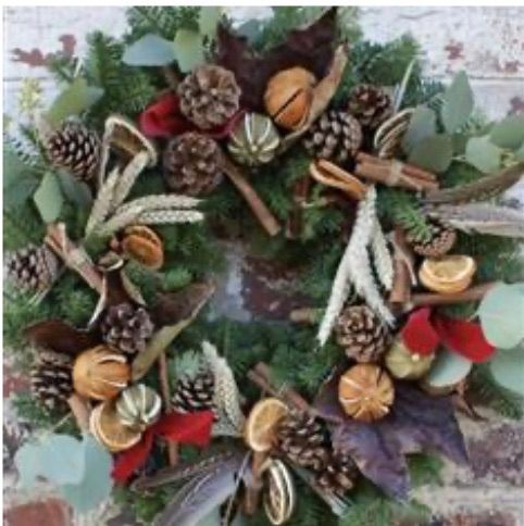 Festive Wreath Making - Traditional 