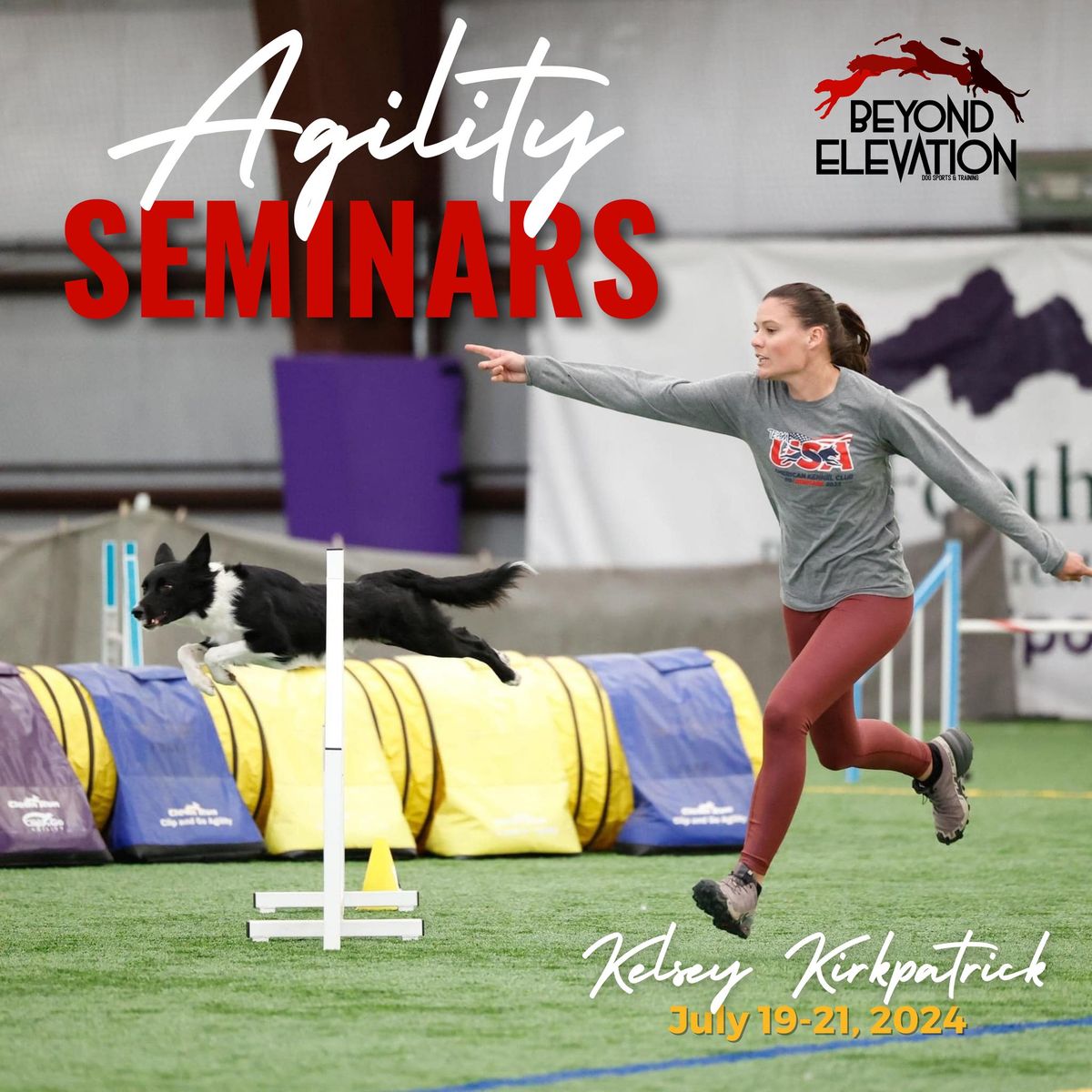 Kelsey Kirkpatrick Agility Seminars