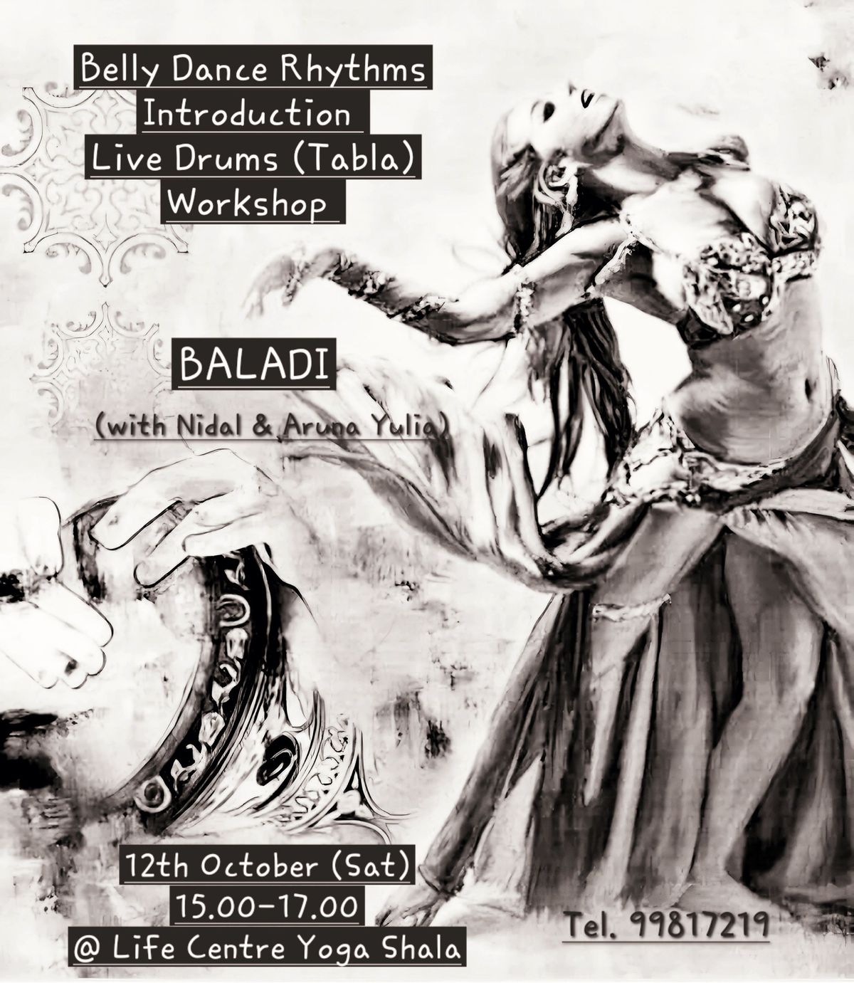 Belly Dance Rhythms - Live Drums Workshop \/BALADI