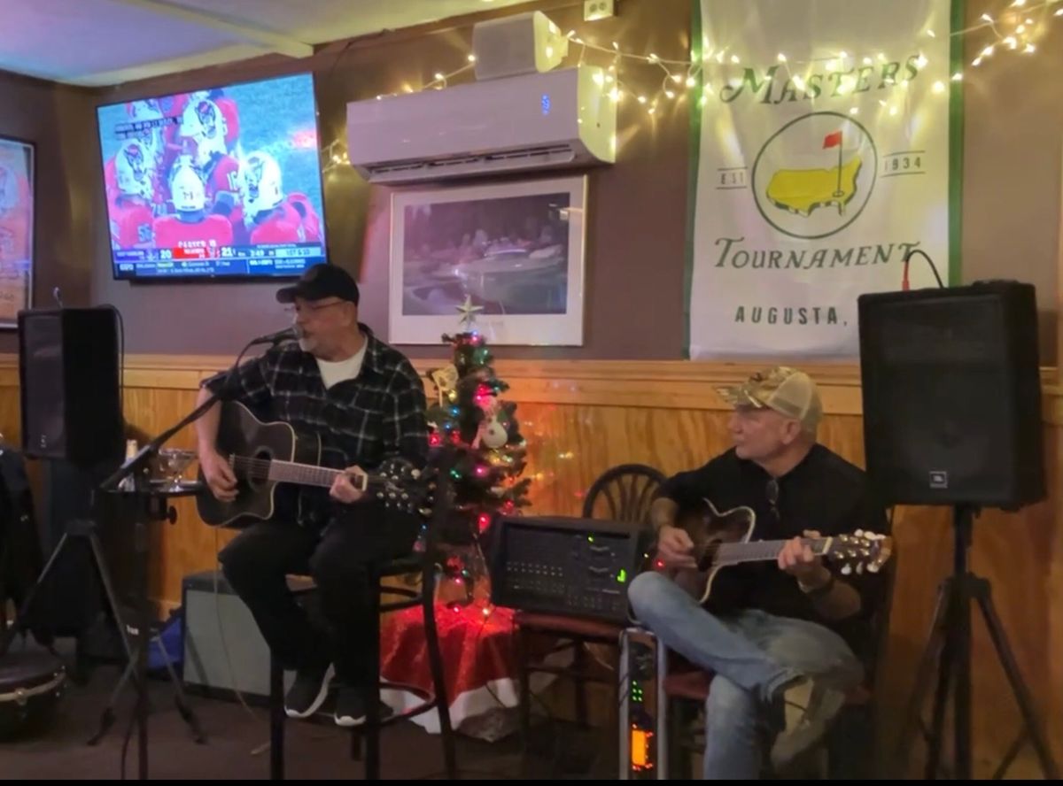 Rick Piunno and Byrl Galloway acoustic at the Crowing Hen Saloon