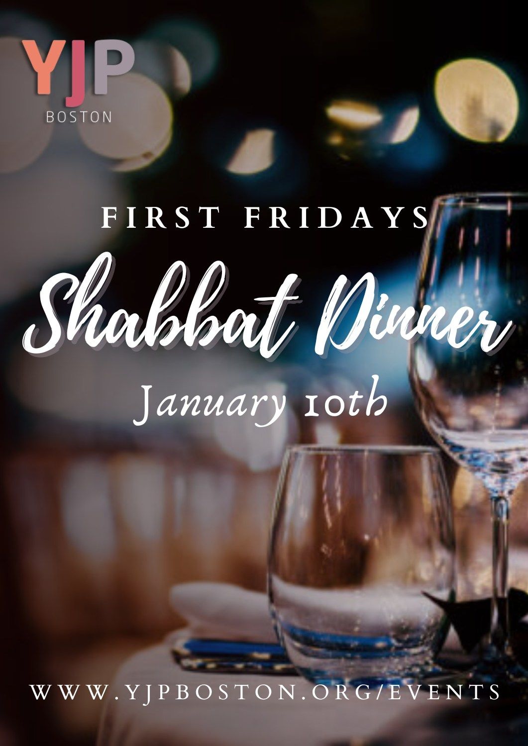 First Fridays Shabbat Dinner 