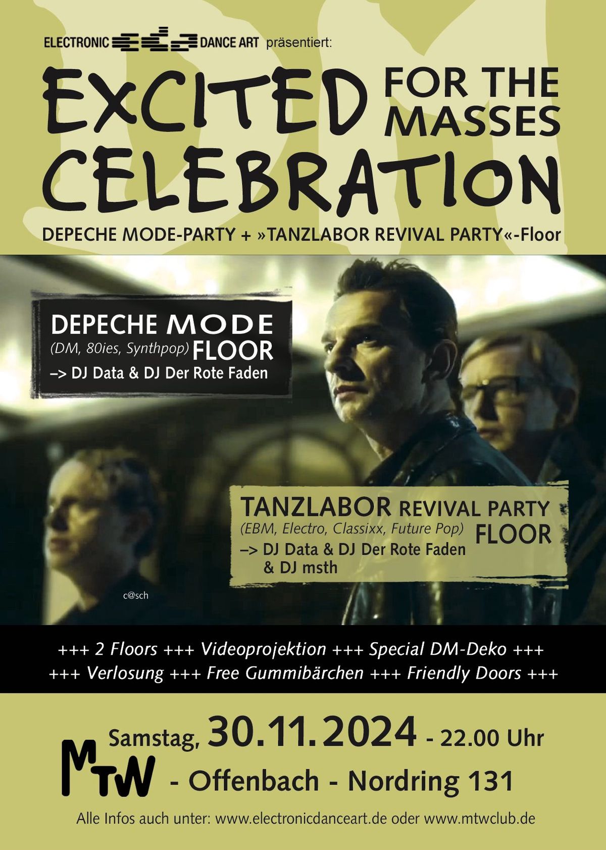 Excited Celebration vs Tanzlabor auf 2 Floors. 