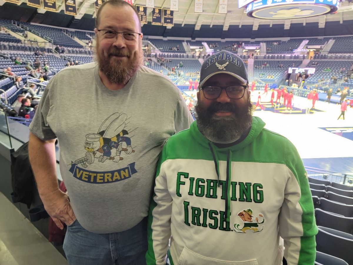 Florida State Seminoles at Notre Dame Fighting Irish Mens Basketball at Purcell Pavilion at the Joyce Center
