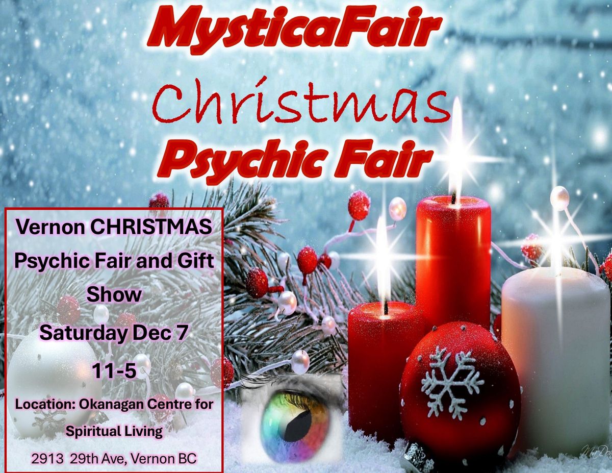 Vernon Christmas Psychic Fair and Gift Show - MysticaFair Psychic Fair