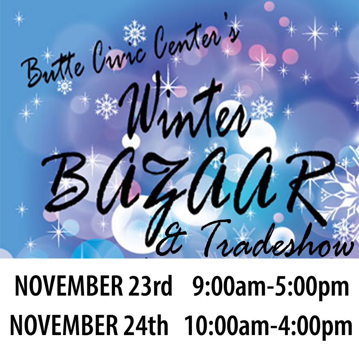 2024 Winter Bazaar & Tradeshow