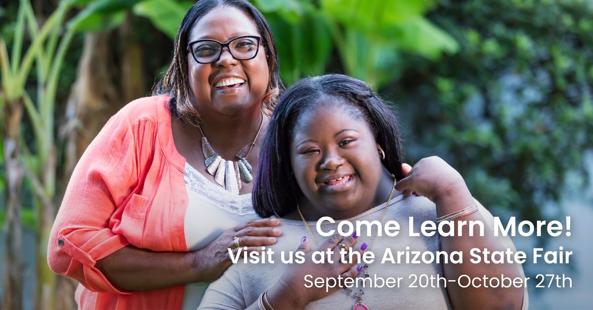 Mentor Community Services Table at Arizona State Fair