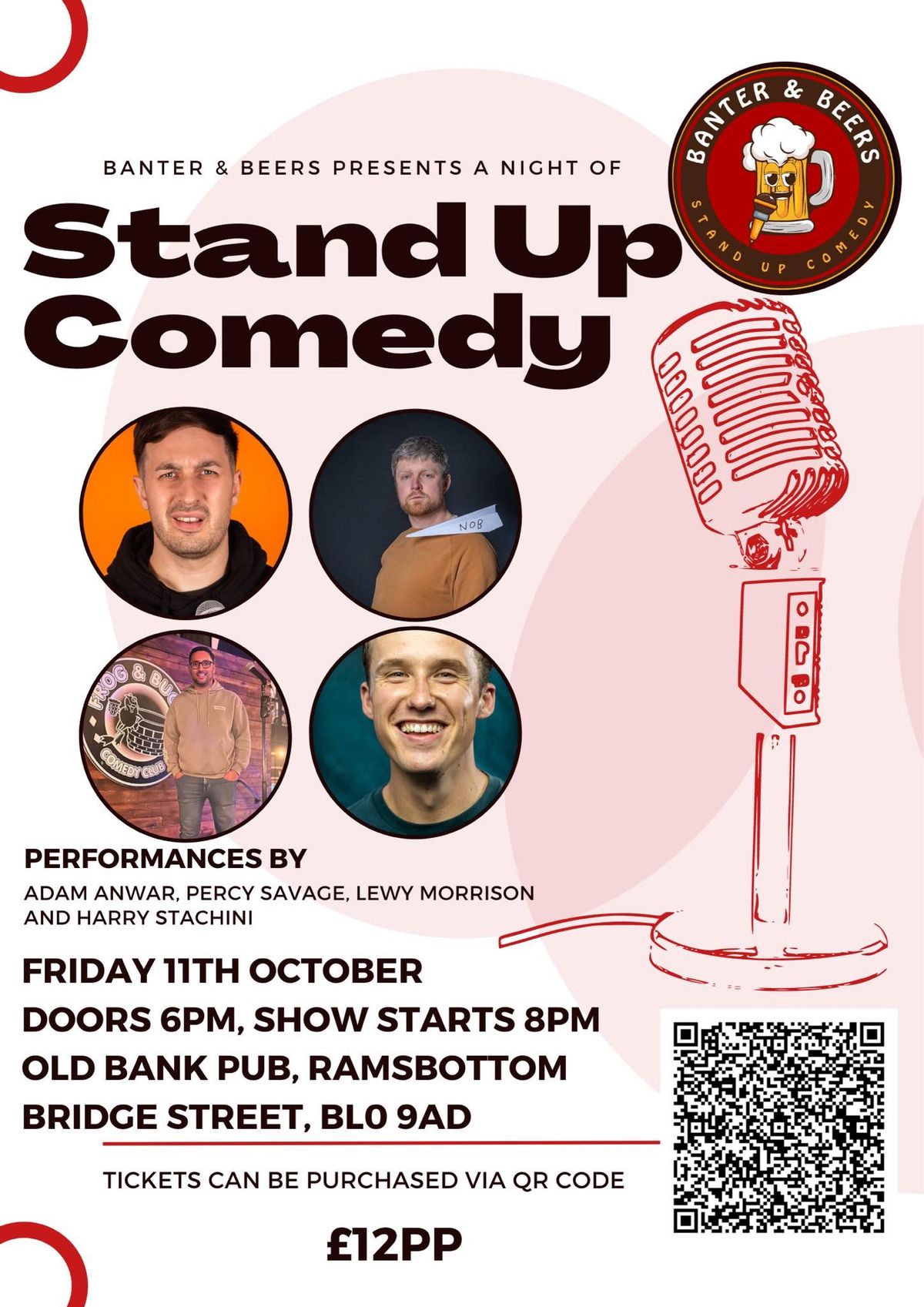 Banter & Beers: Live Stand-Up Comedy Night