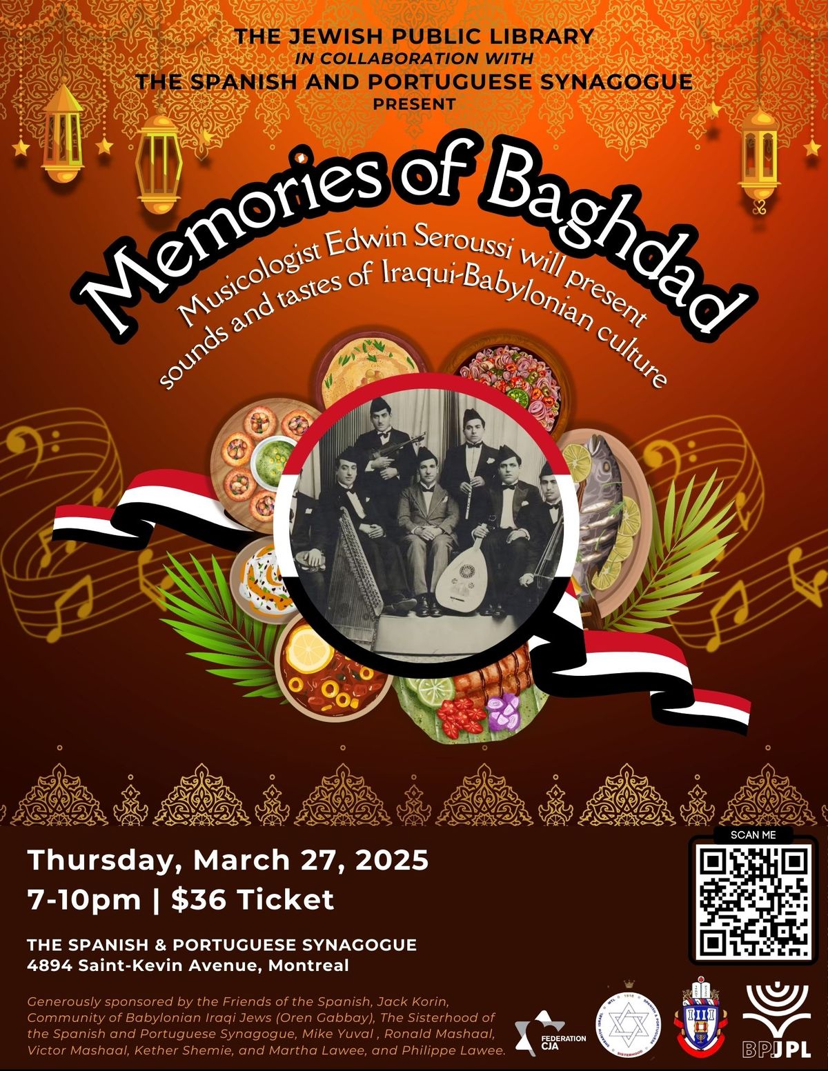 Evening of Iraqi Flavors and Melodies