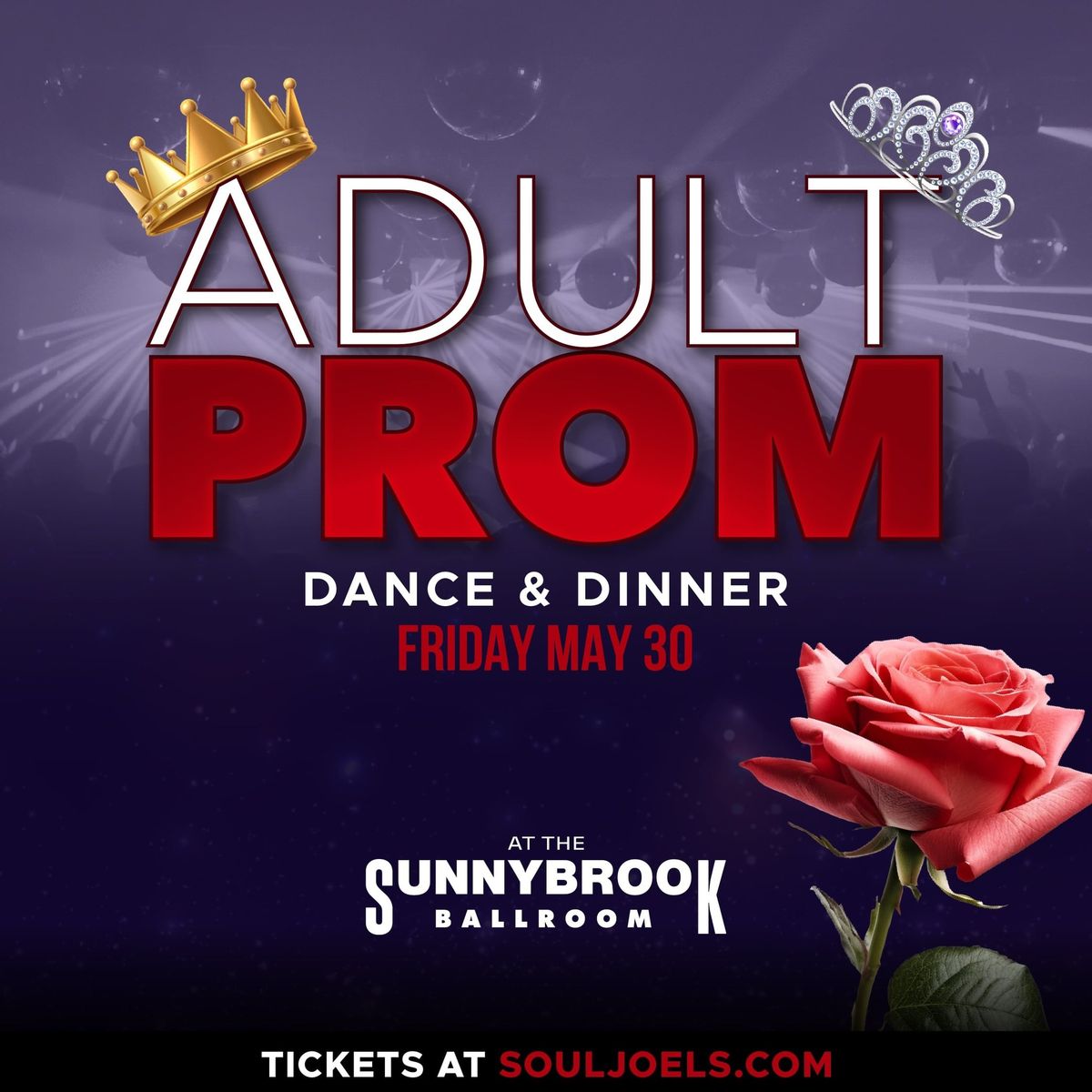 Adult Prom: Dinner and Dance with 2 DJs