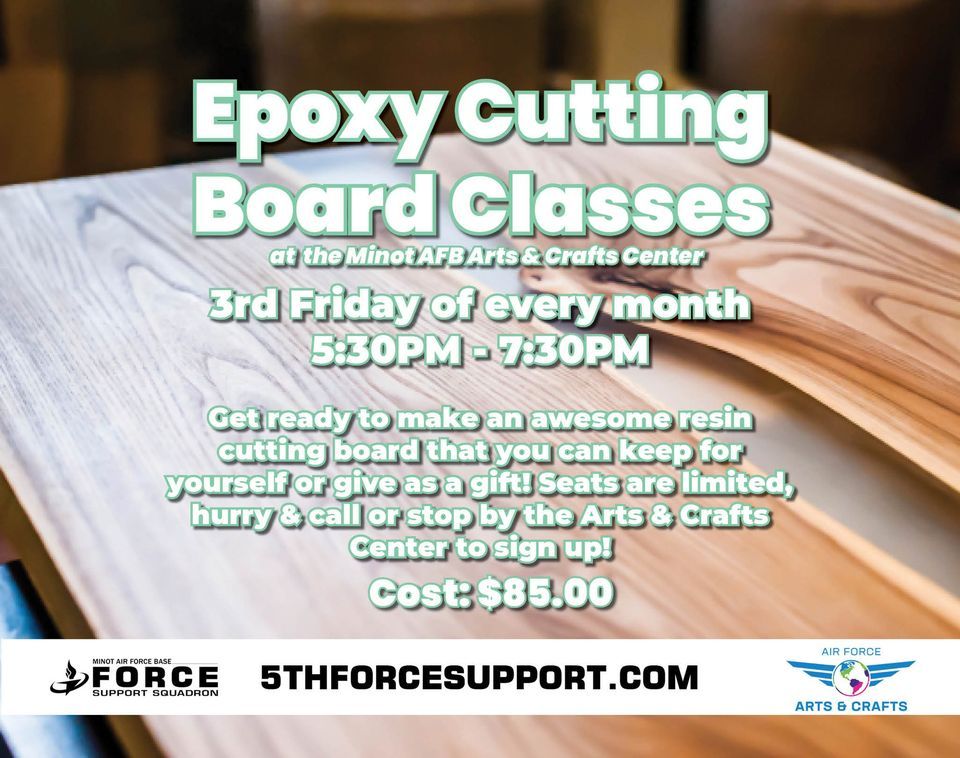 Epoxy Cutting Board Class