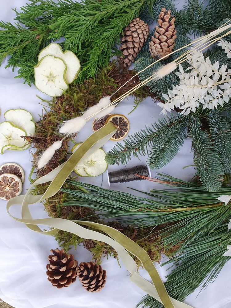 Foxgloves - Christmas Wreath Making Workshop