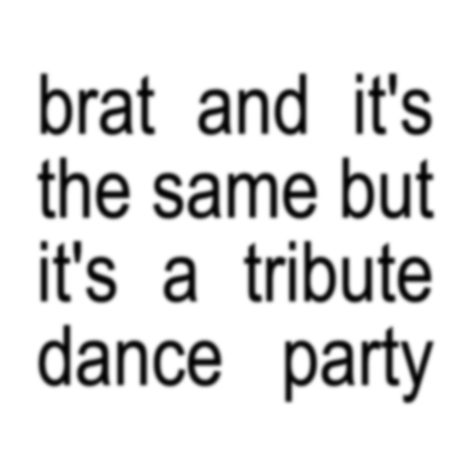 brat dance party